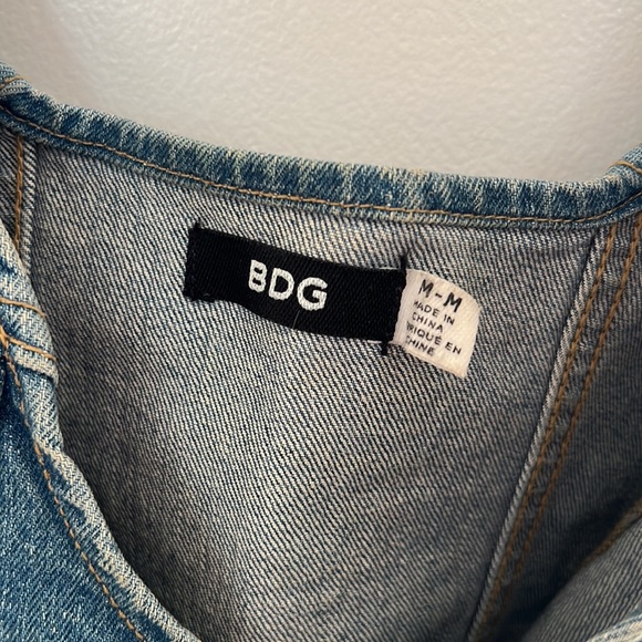 SOLD - Denim Vest Top - Picture 3 of 3